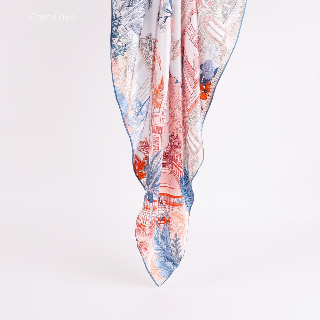 European Court Elegance Silk Scarf