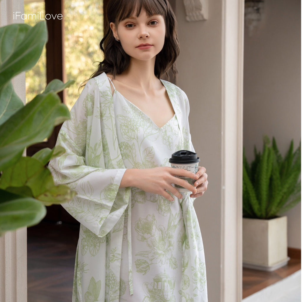 Tencel Ladies' Robe Set