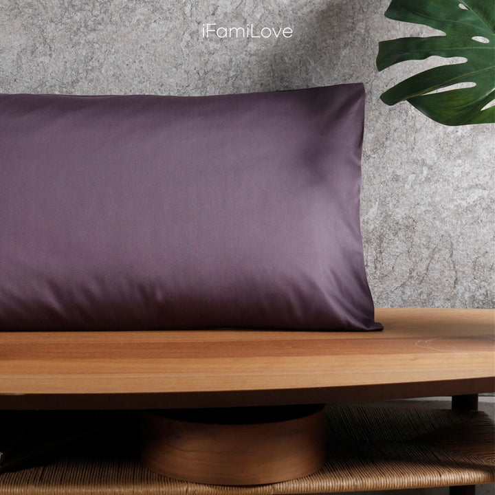 Long-Staple Cotton Pillowcase Darkorchid / 48*74Cm